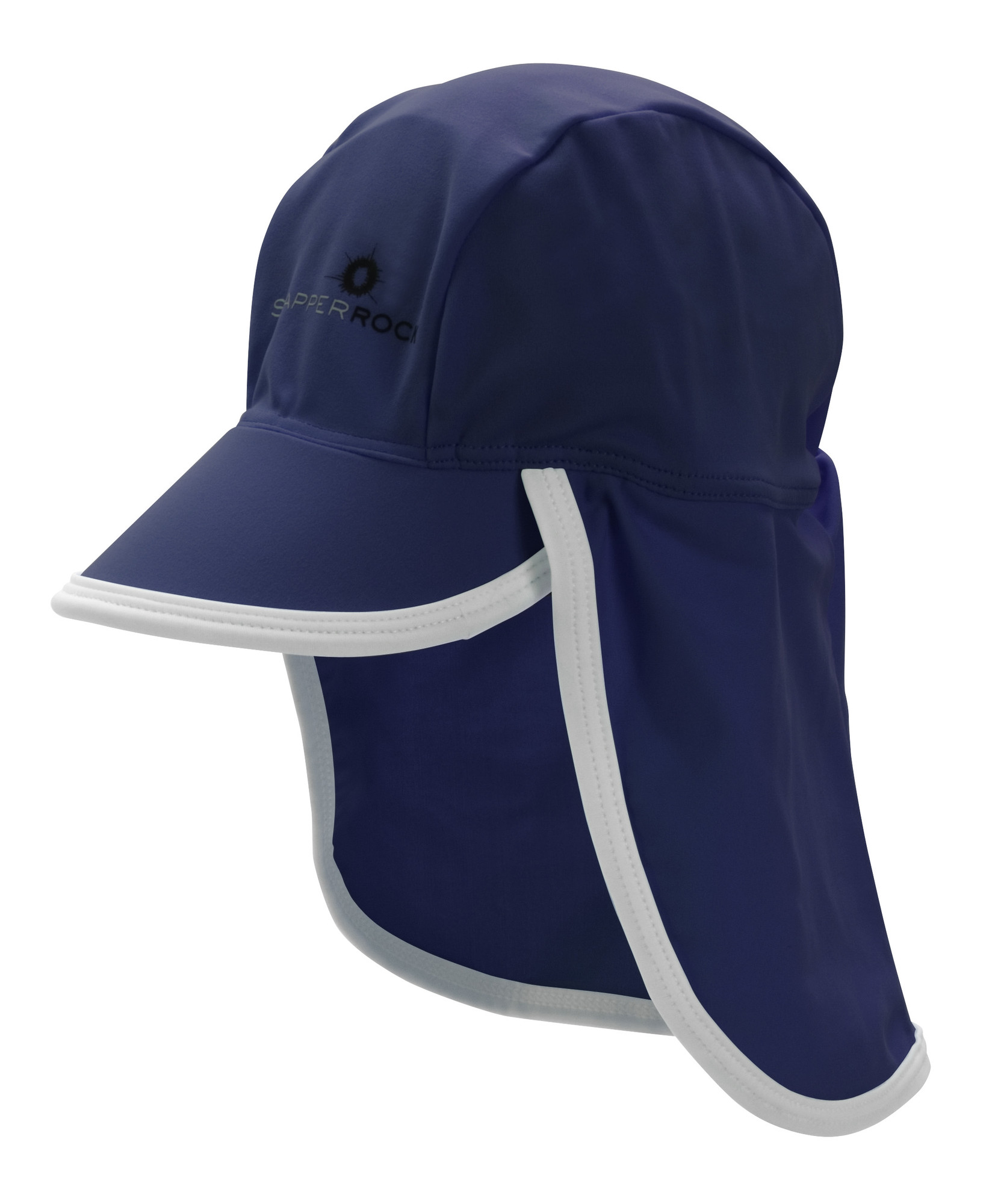 SnapperRock UV Baby Flap Hat- Navy